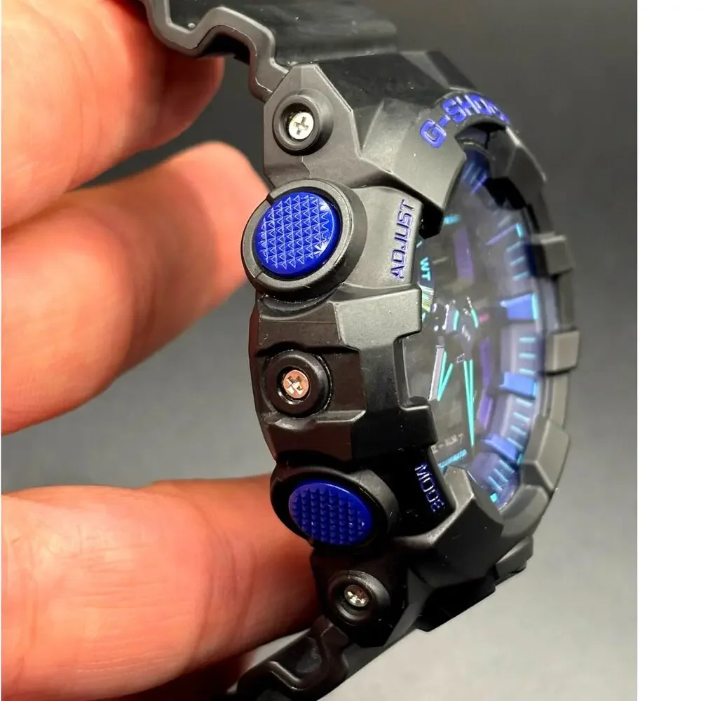 Casio G-Shock GA700VB-1A Virtual Blue Analog Digital Men’s Watch